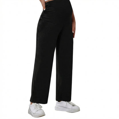 Maternity Sweatpants With Adjustable Drawstring Hem